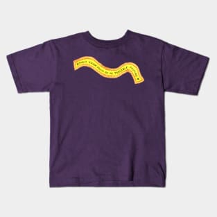 Proud of my bad Posture ribbon Kids T-Shirt